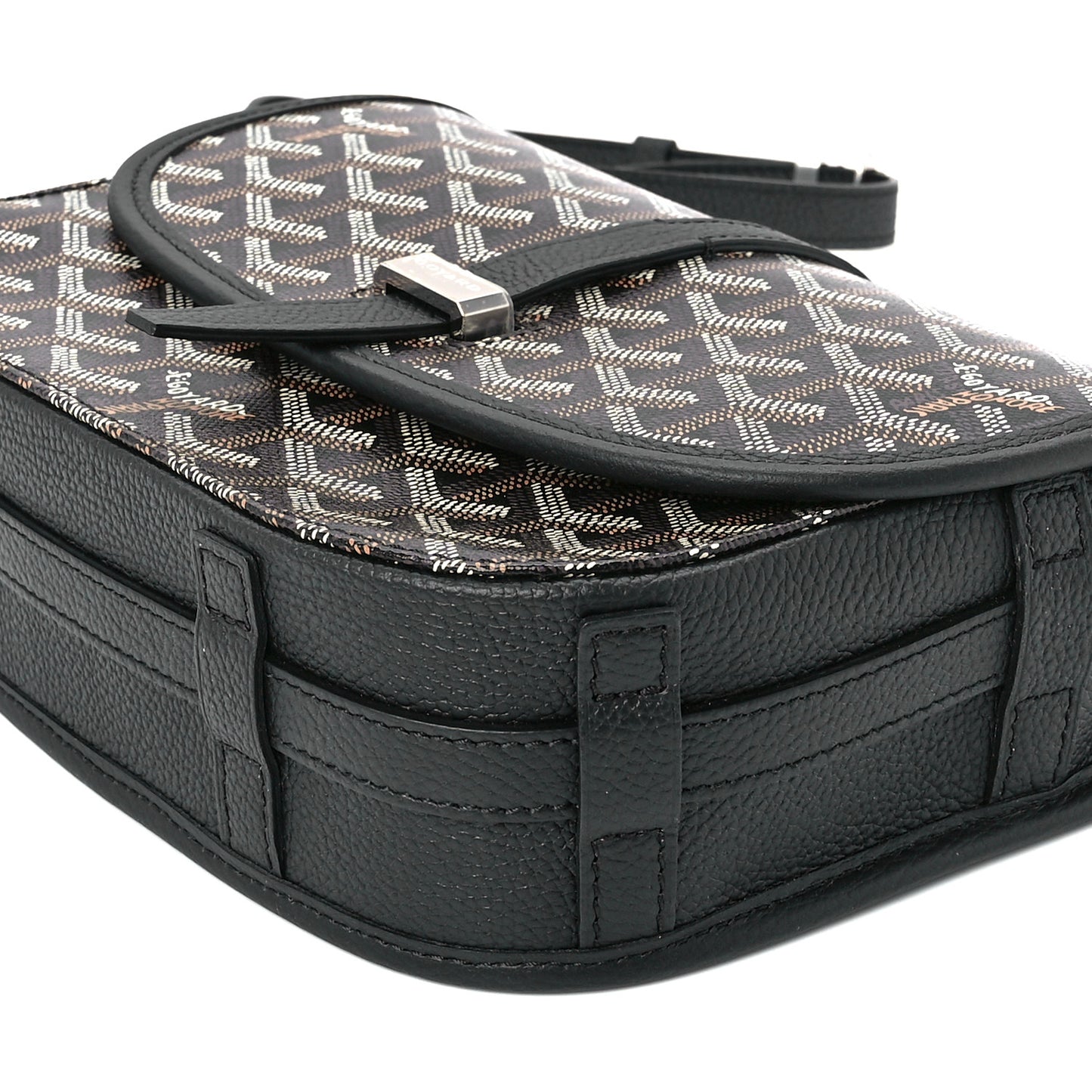 Goyardine Belvedere II PM Messenger Bag Black