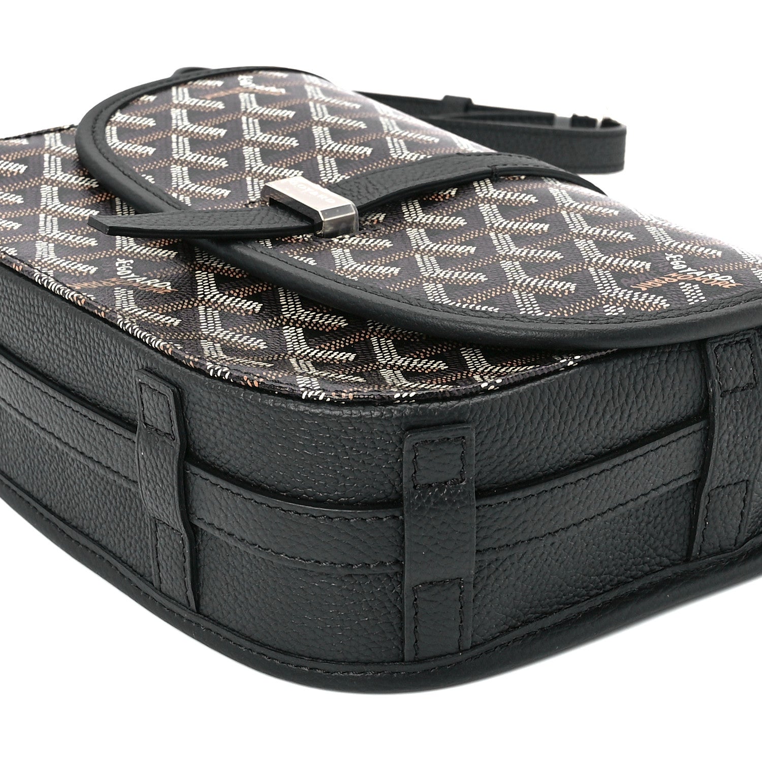 Goyard Goyardine Belvedere II PM Messenger Bag Black 10 of 10