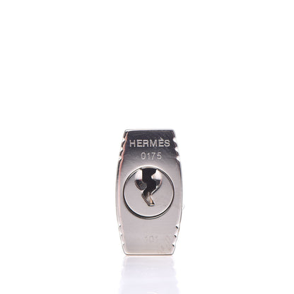 Hermes Tadelakt Kelly Sellier Guilloche 28 Gris Perle 35 of 36