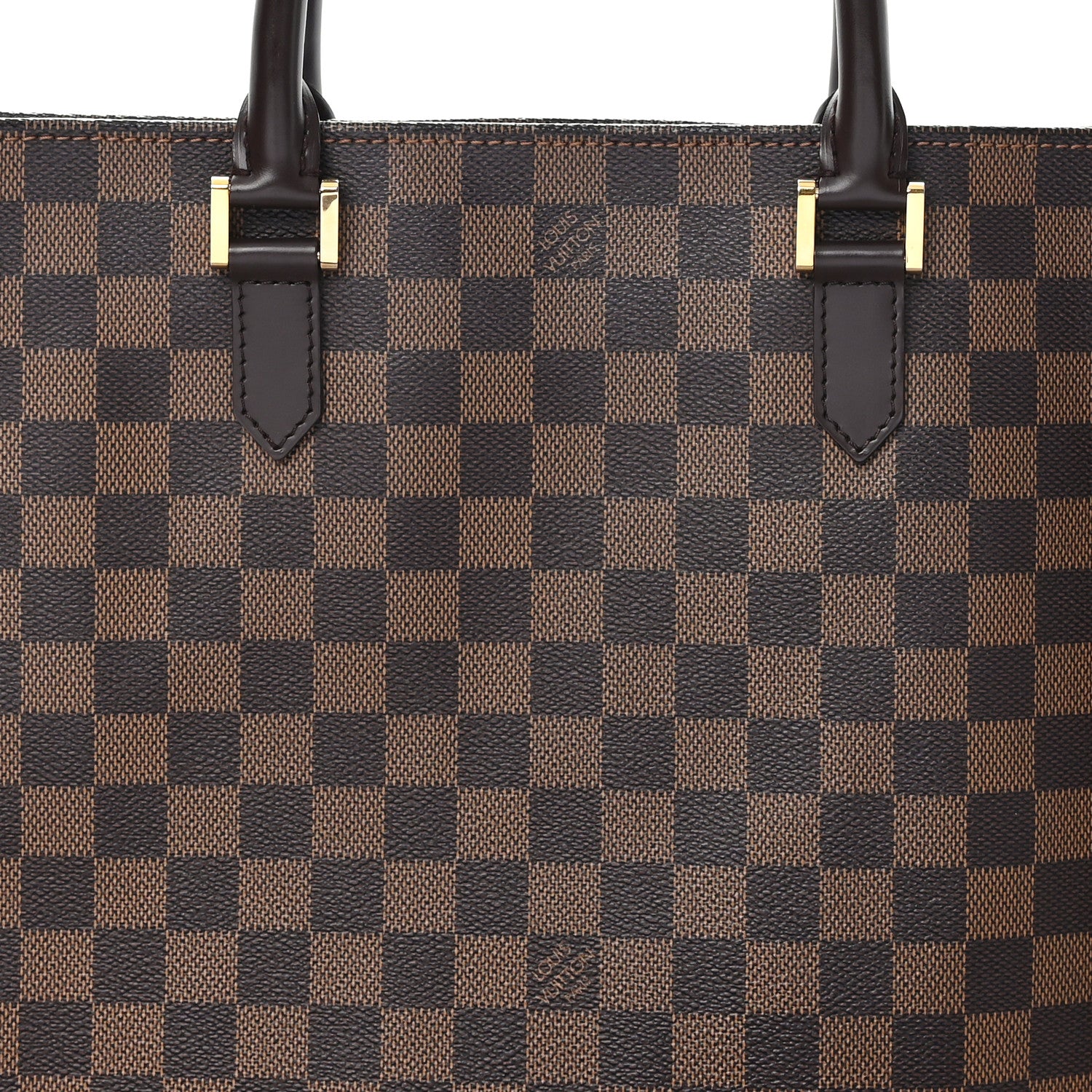 Louis Vuitton Damier Ebene Sac Plat 7 of 10