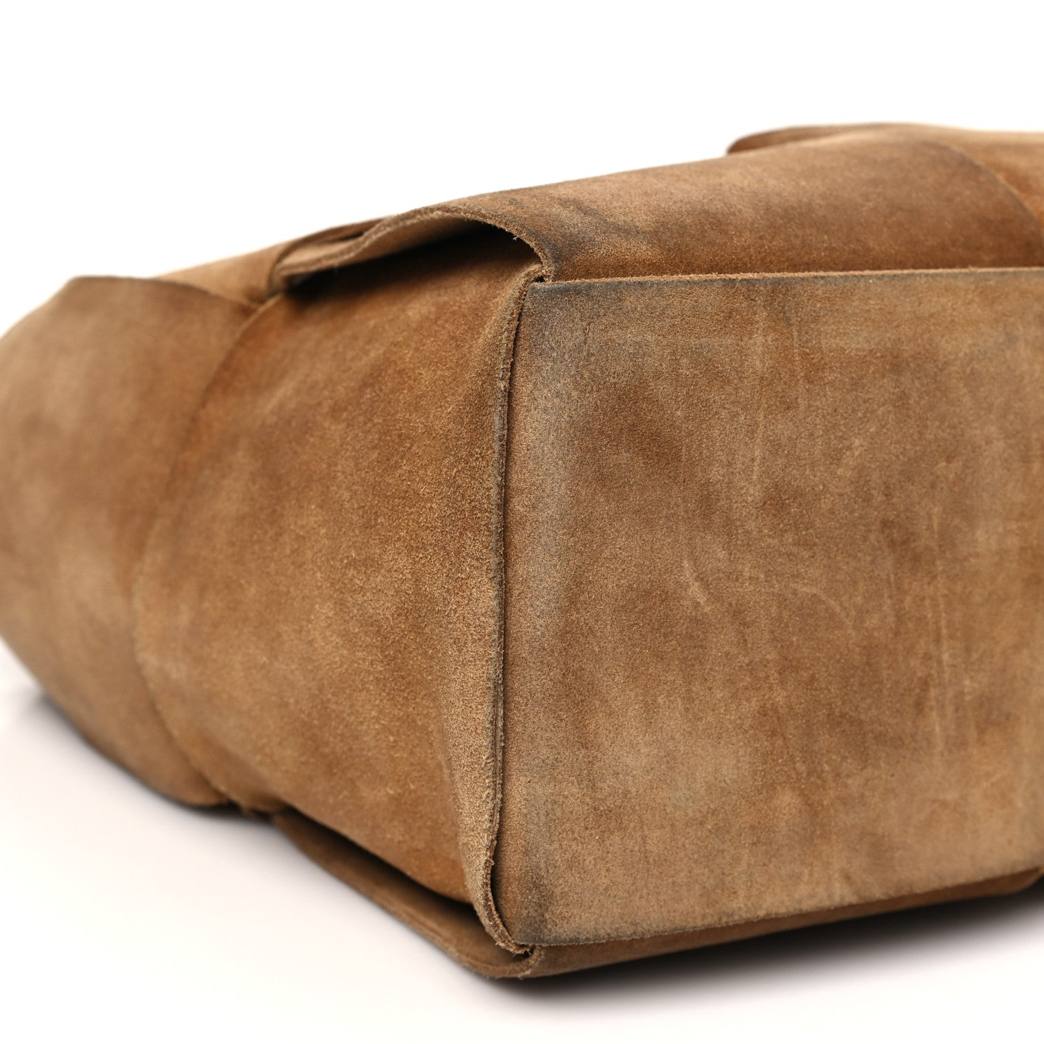 Bottega Veneta Suede Maxi Intrecciato Small Arco Tote Brown 9 of 11