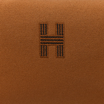 Hermes Canvas Large Bride-A-Brac Pouch Ocre 7 of 12