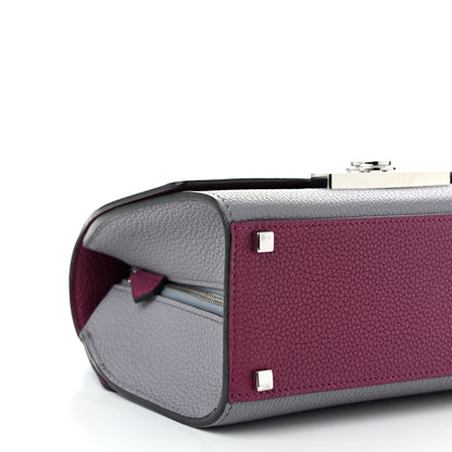 Moynat Taurillon Blush Rejane BB Polar Eggplant 8 of 9
