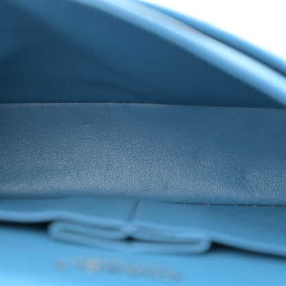 Chanel Caviar Quilted Small Double Flap Blue 5 of 11