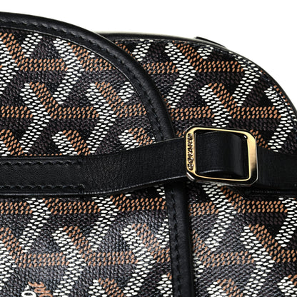 Goyard Goyardine Belvedere PM Messenger Bag Black 5 of 6