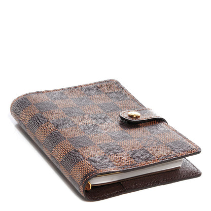 Louis Vuitton Damier Ebene Small Ring Agenda Cover 4 of 8