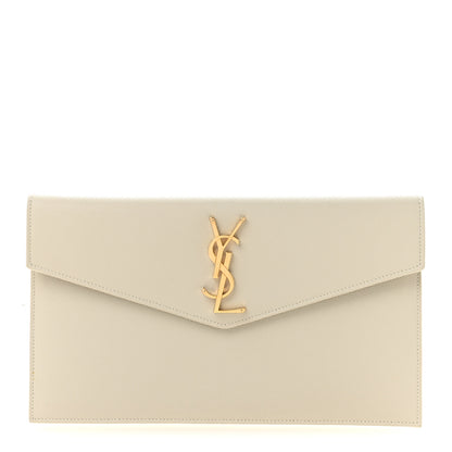 Saint Laurent Grain De Poudre Uptown Pouch Crema Soft 1 of 7