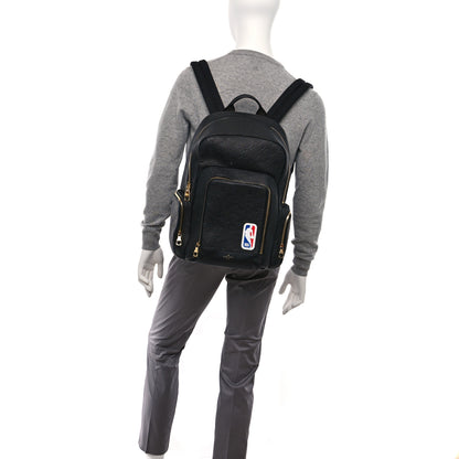 Louis Vuitton X NBA Grained Calfskin Monogram Basketball Backpack Black 2 of 10