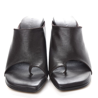 Bottega Veneta Nappa Flex Toe Ring Sandals 37 Fondente 5 of 10