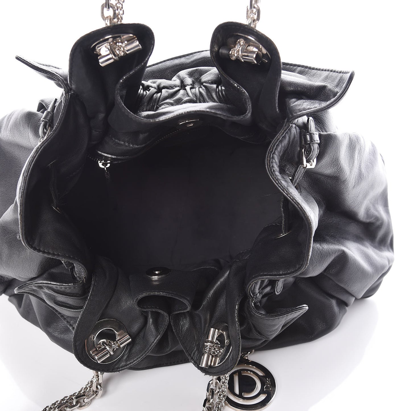 Lambskin Medium Le Trente Tote Black