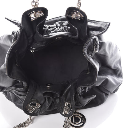 Christian Dior Lambskin Medium Le Trente Tote Black 5 of 11