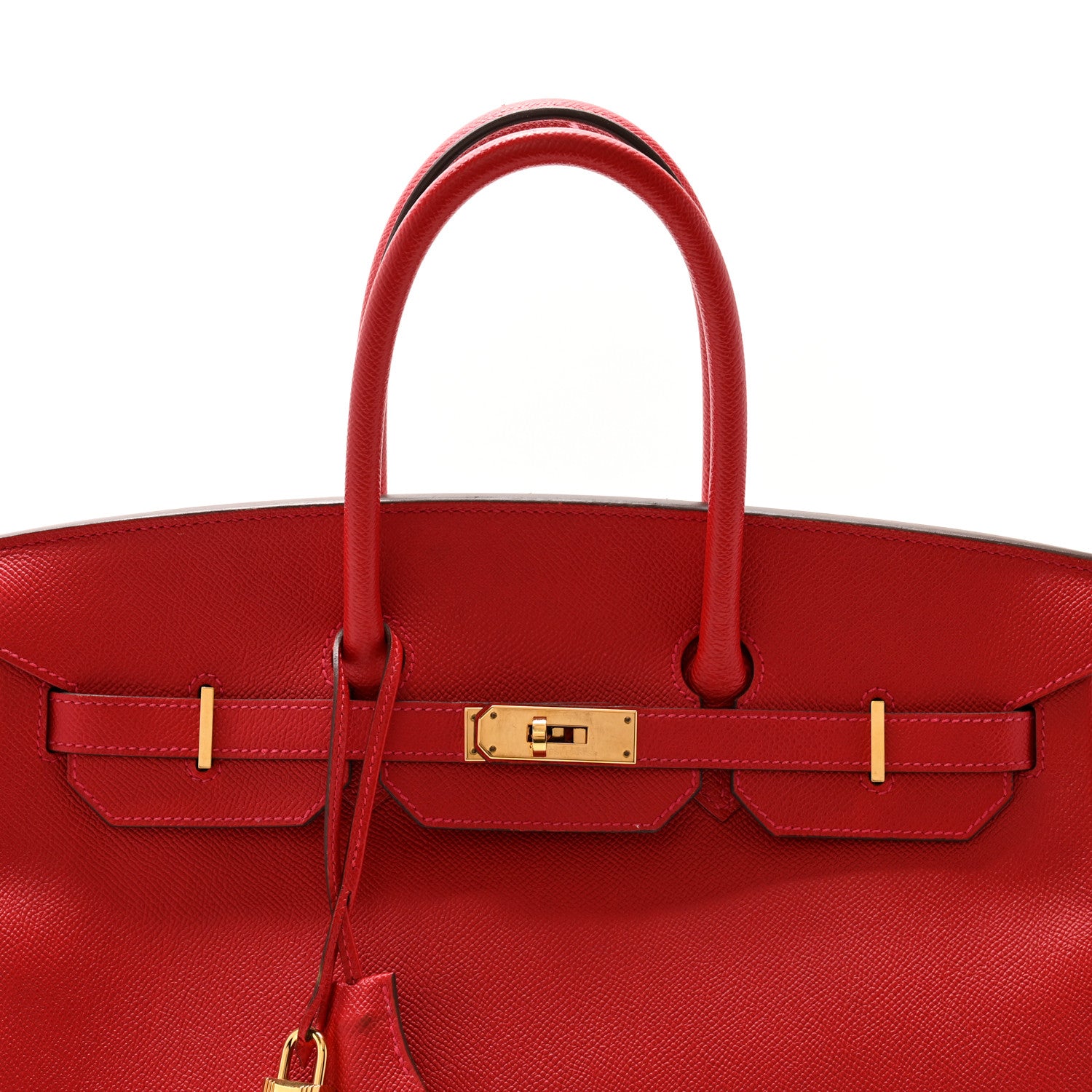 Hermes Epsom Birkin 35 Rouge Casaque 7 of 13