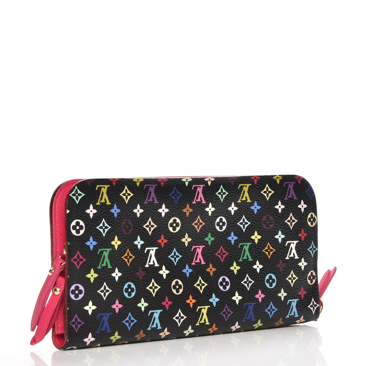 Louis Vuitton Monogram Multicolor Insolite Wallet Black Grenade 3 of 8