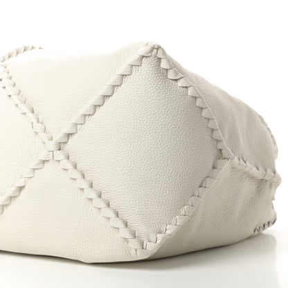 Bottega Veneta Washed Cervo Deerskin Large Hobo Mist 10 of 10