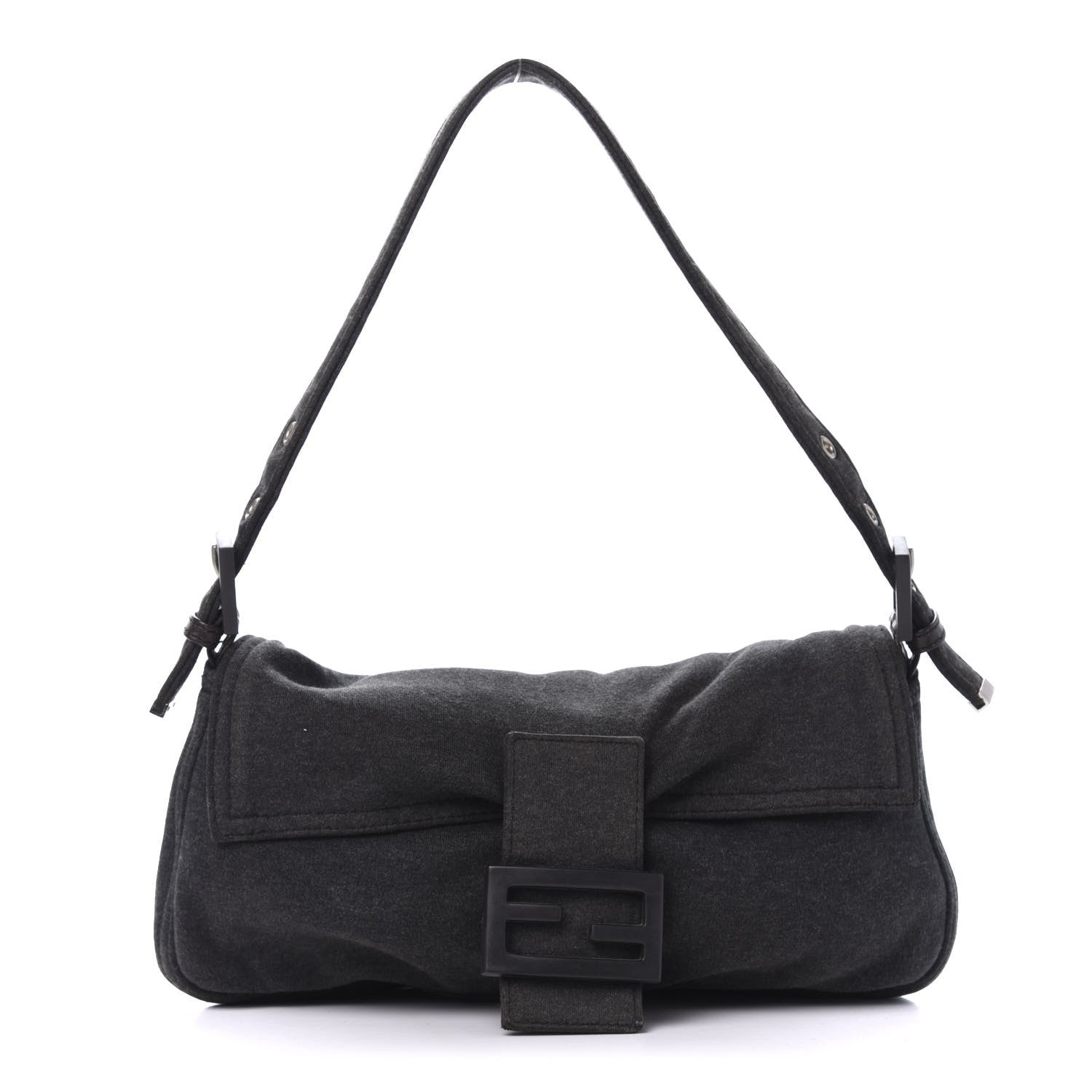 Fendi Jersey Baguette Grey 1 of 12
