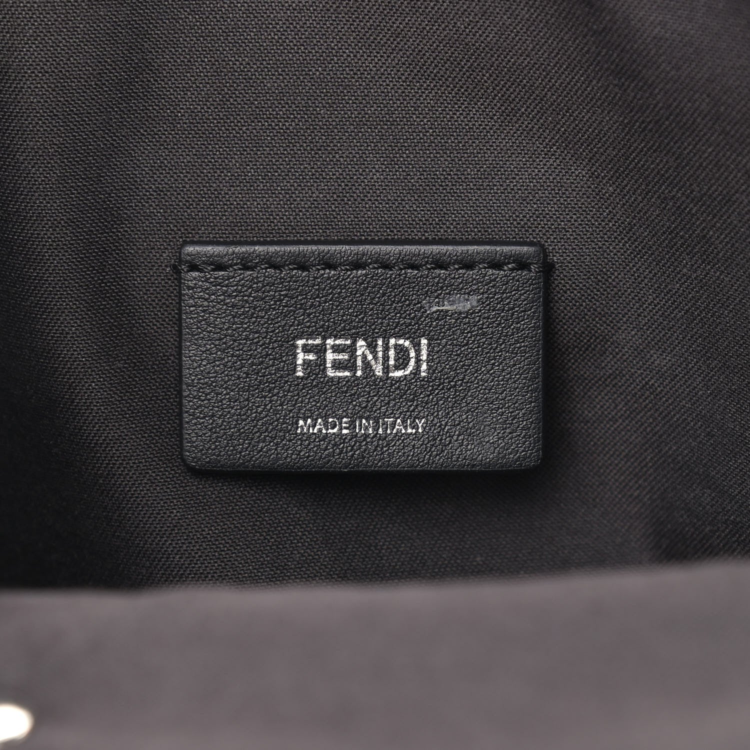 Fendi Vitello Century Opaco Large Back to School Backpack Black 6 of 9