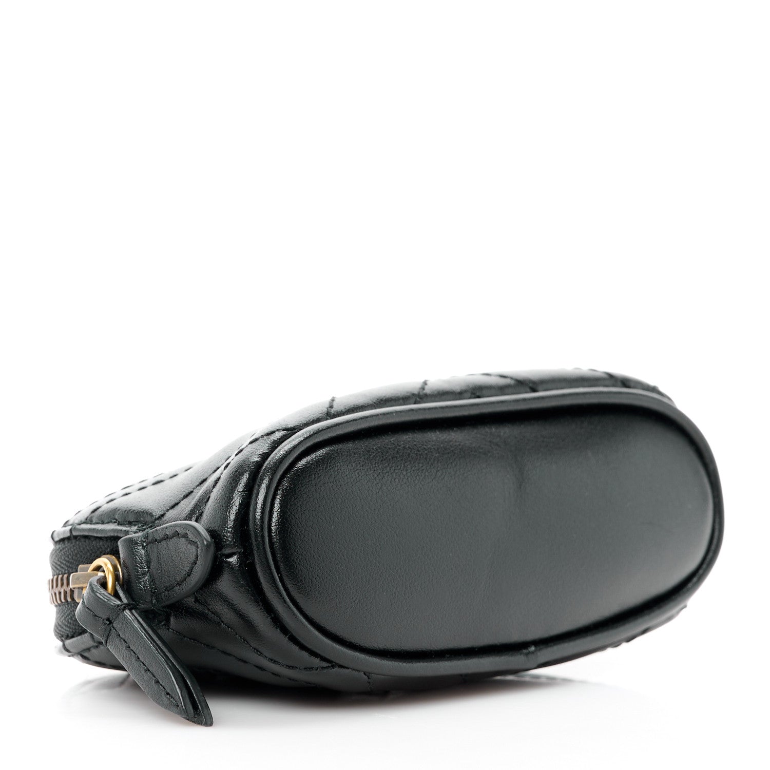 Gucci Calfskin Matelasse GG Marmont Key Pouch Black 4 of 11