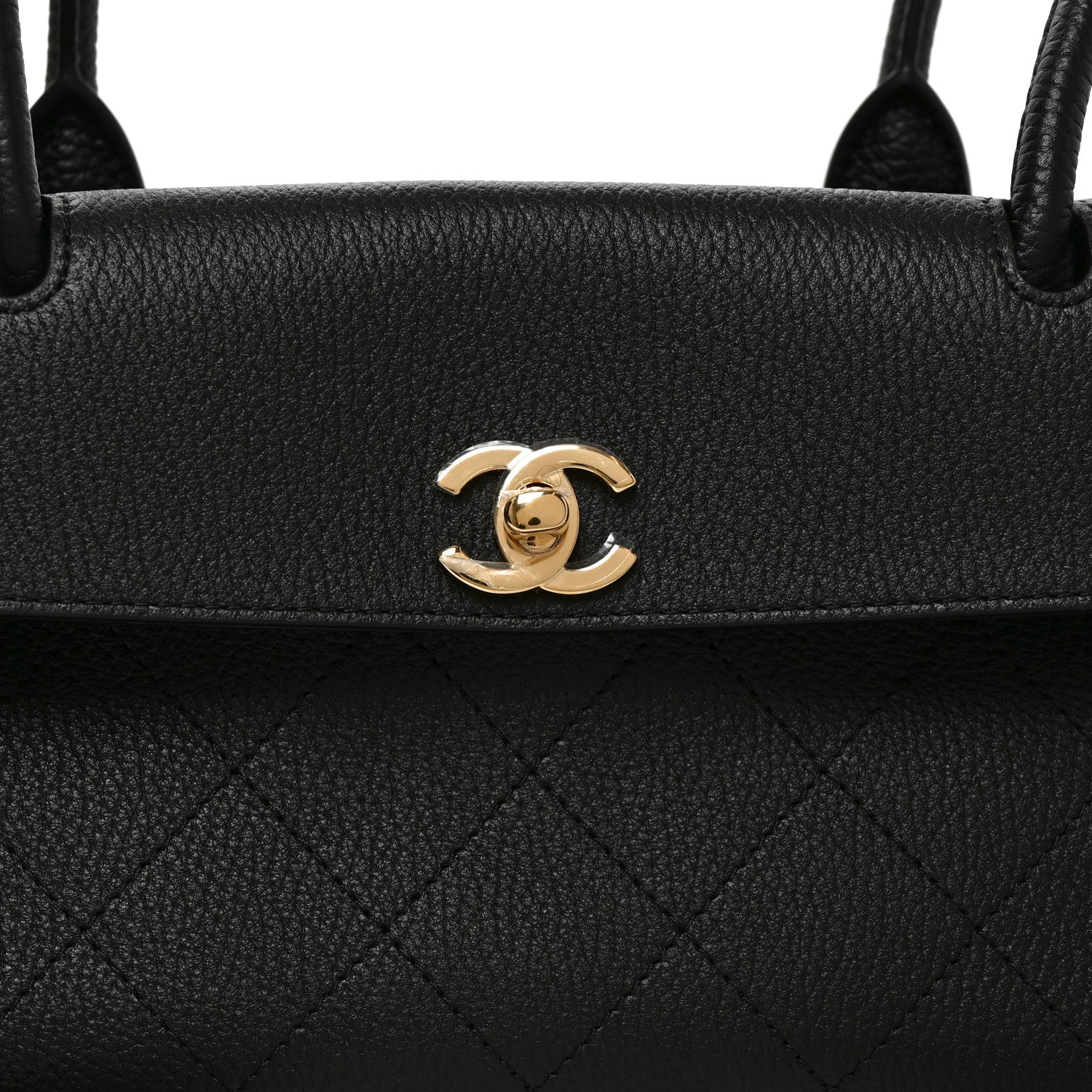 Chanel Grained Calfskin Urban Essentials Small Shopping Bag Black 8 of 11