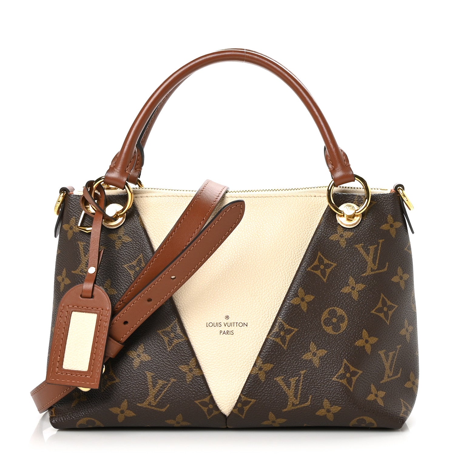 Louis Vuitton Monogram V Tote BB Creme 1 of 8