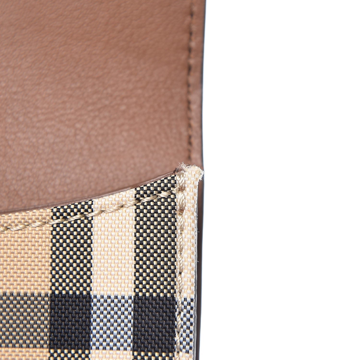 Burberry Calfskin Horseferry Check Chesam Card Case Tan 9 of 9