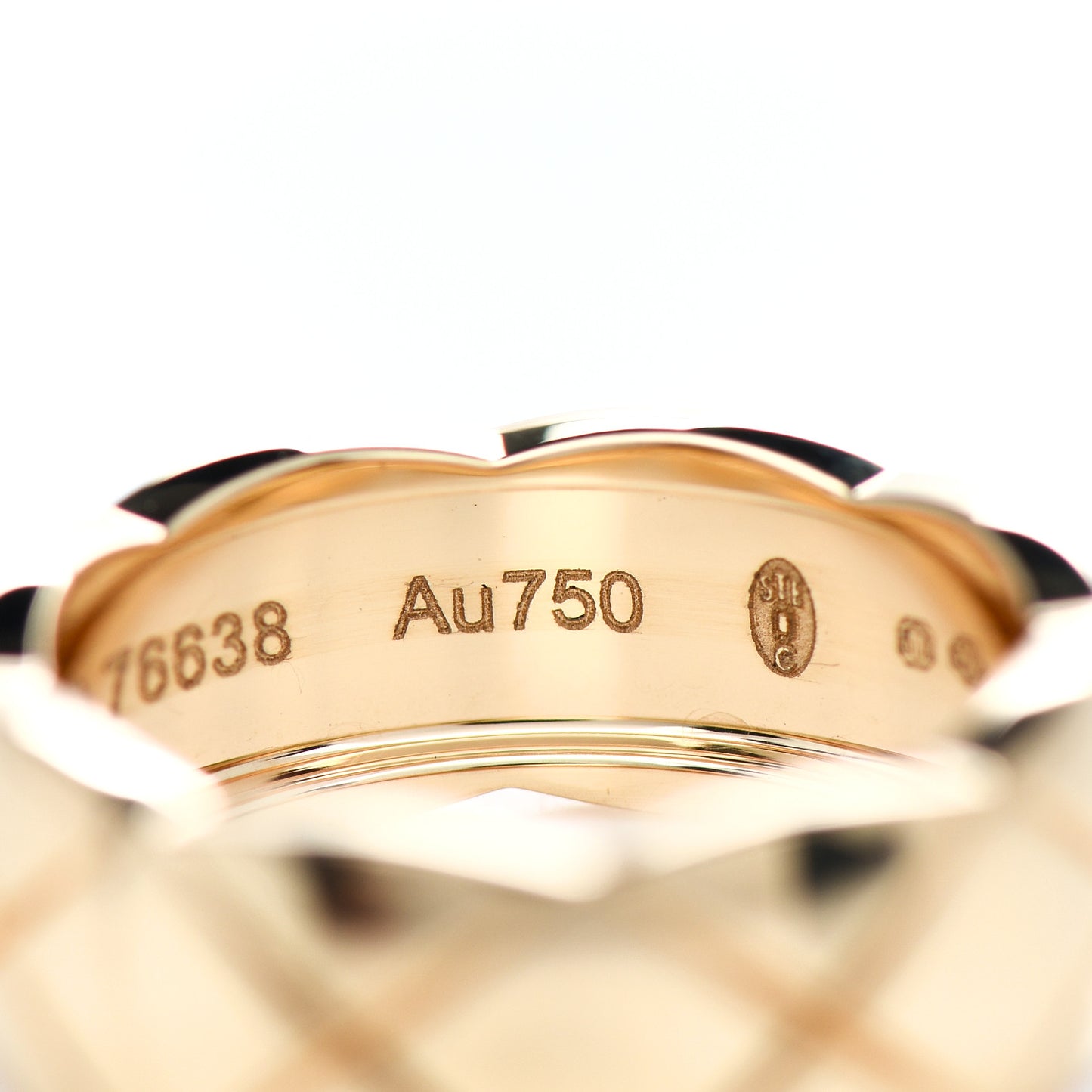 18K Yellow Gold Small Coco Crush Ring 47 4.25