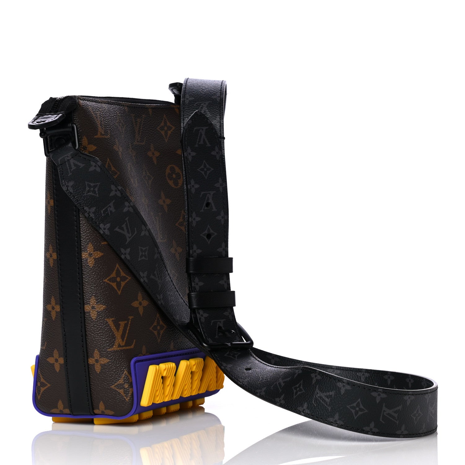 Louis Vuitton Monogram LV Rubber Cruiser Messenger Multicolor 2 of 12