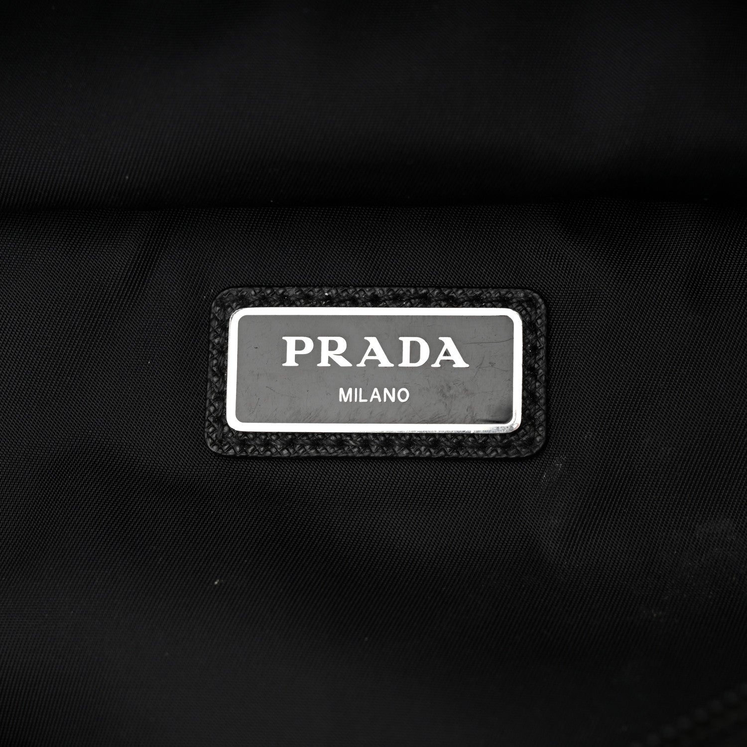 Prada Tessuto Nylon Montagna Belt Bag Black 6 of 12