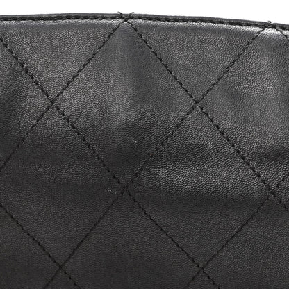 Chanel Lambskin Stitched Medium Ultimate Soft Tote Black 12 of 13