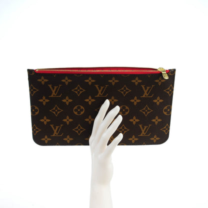 Louis Vuitton Monogram Neverfull MM GM Pochette Cherry 2 of 7