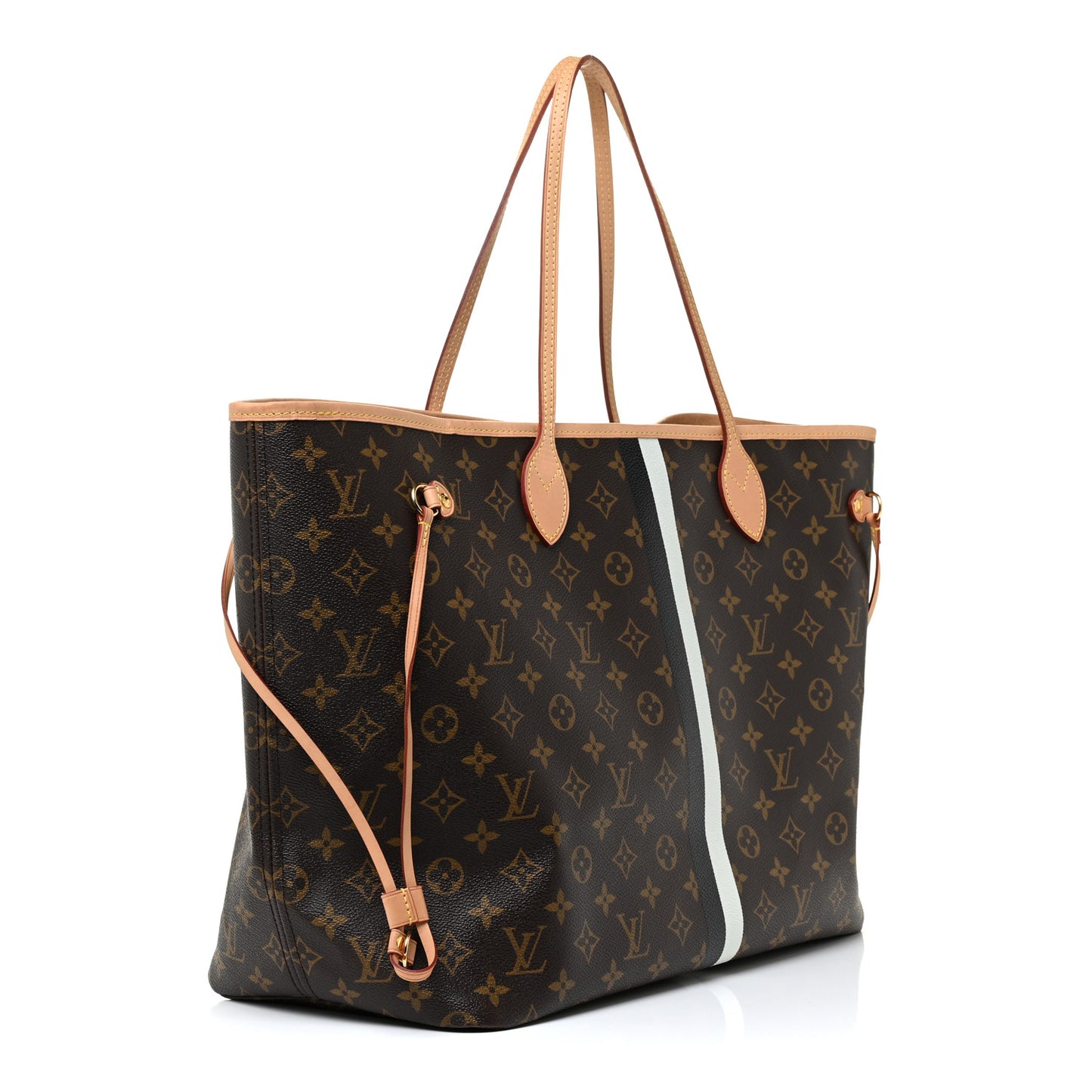 Monogram My LV Heritage Neverfull GM White Black