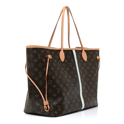 Louis Vuitton Monogram My LV Heritage Neverfull GM White Black 4 of 15