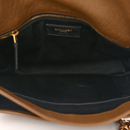 Saint Laurent Grained Lambskin Monogram Medium Niki Chain Satchel Dark Cork 5 of 11