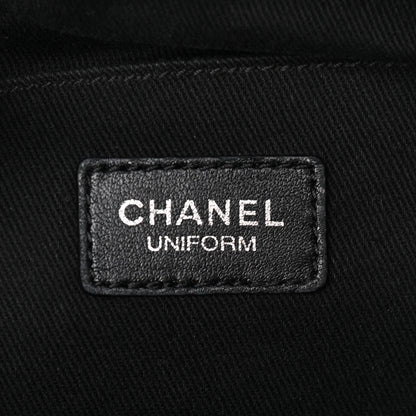 Chanel Grained Calfskin Quilted Waist Belt Bag Black 6 of 10