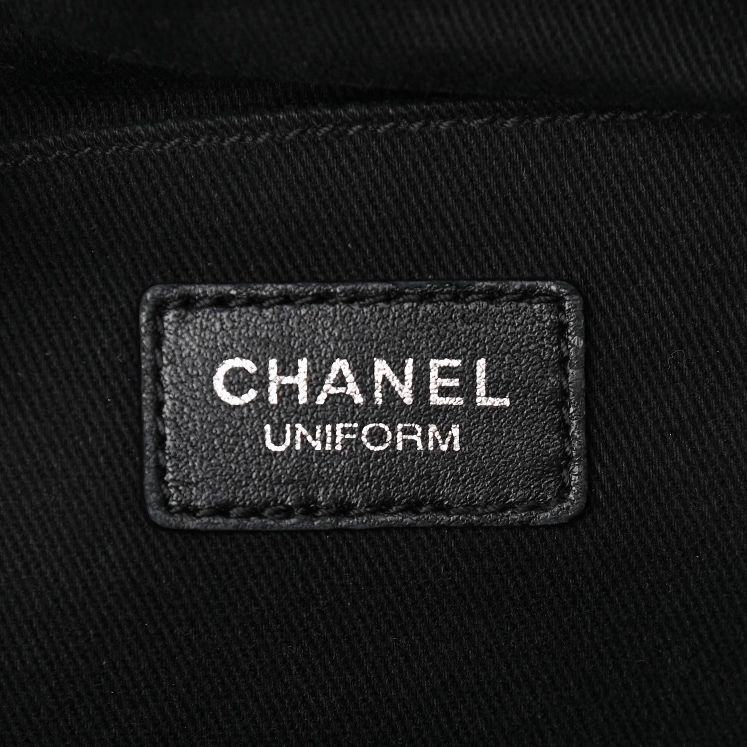 Chanel Grained Calfskin Quilted Waist Belt Bag Black 6 of 10