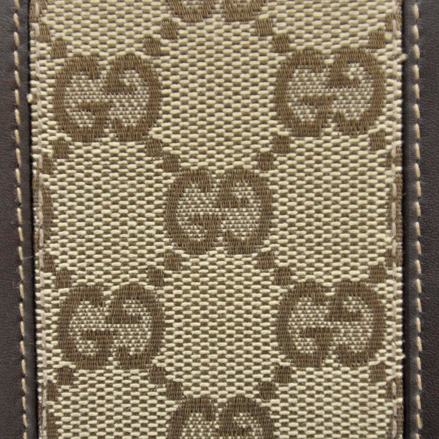 Gucci Leather Monogram Web Continental Wallet Ebony 9 of 9