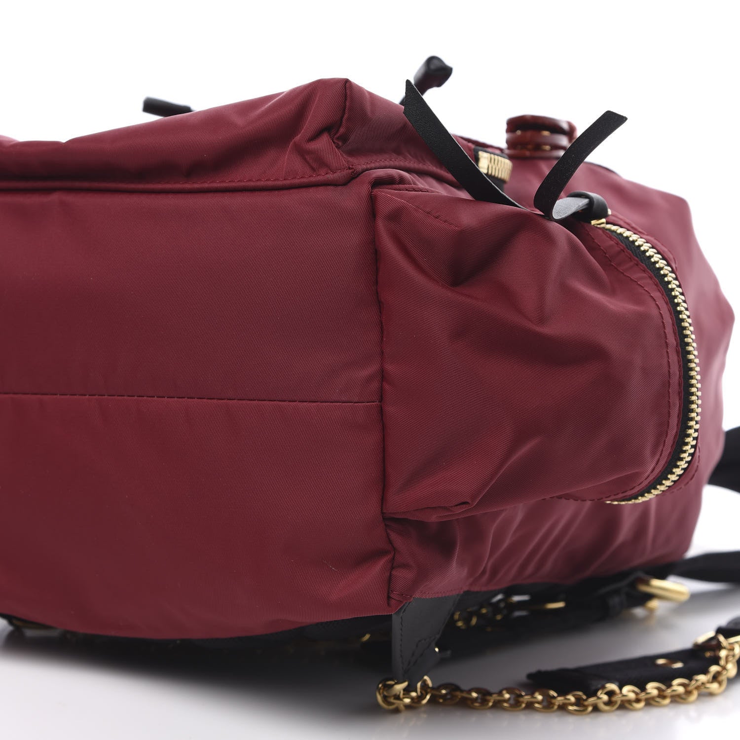 Burberry Nylon Medium Rucksack Backpack Crimson Red 9 of 9