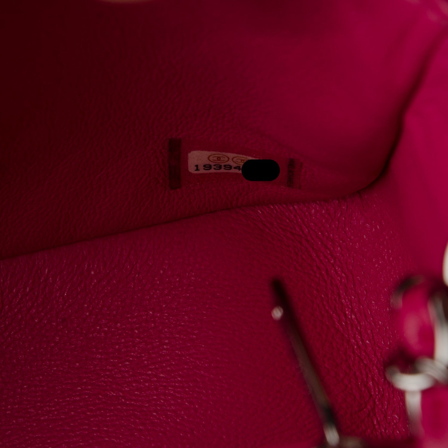 Chanel Lambskin Quilted Mini Rectangular Flap Dark Pink 6 of 11