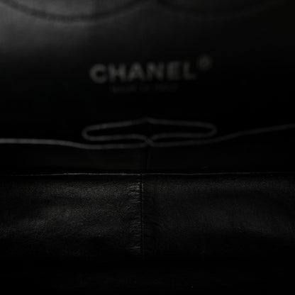 Chanel Patent Quilted Jumbo Double Flap Black 9 of 19