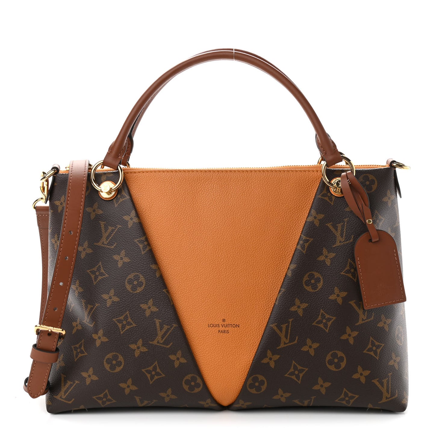 Monogram V Tote MM Safran