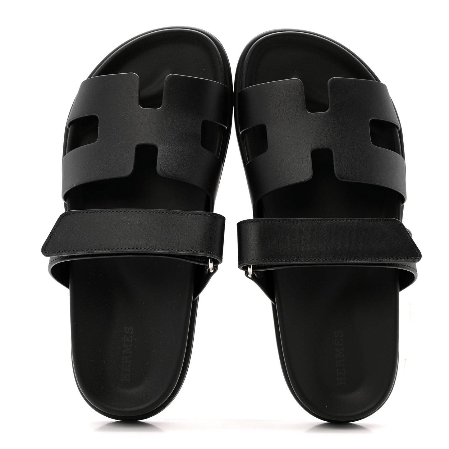 Calfskin Womens Chypre Sandals 38 Black
