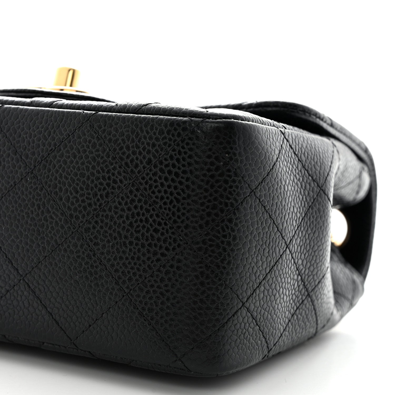 Chanel Caviar Quilted Mini Square Flap Black 10 of 12