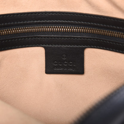 Gucci Calfskin Matelasse Mens GG Marmont Belt Bag 90 36 Black 6 of 10