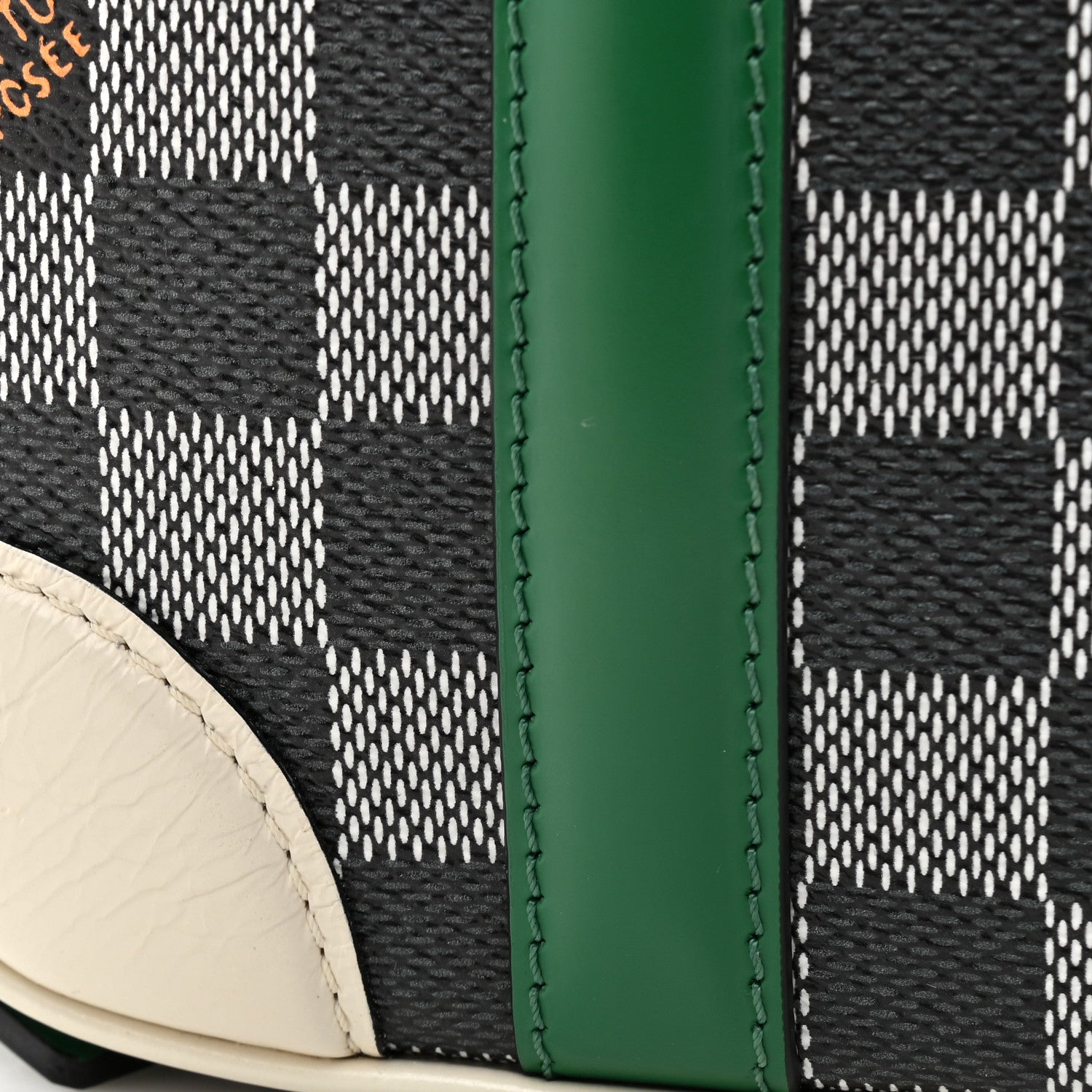 Louis Vuitton Damier Valisette BB Black White 10 of 11