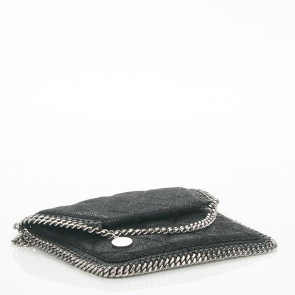 Stella McCartney Shaggy Deer Quilted Mini Falabella Shoulder Bag Black 4 of 6