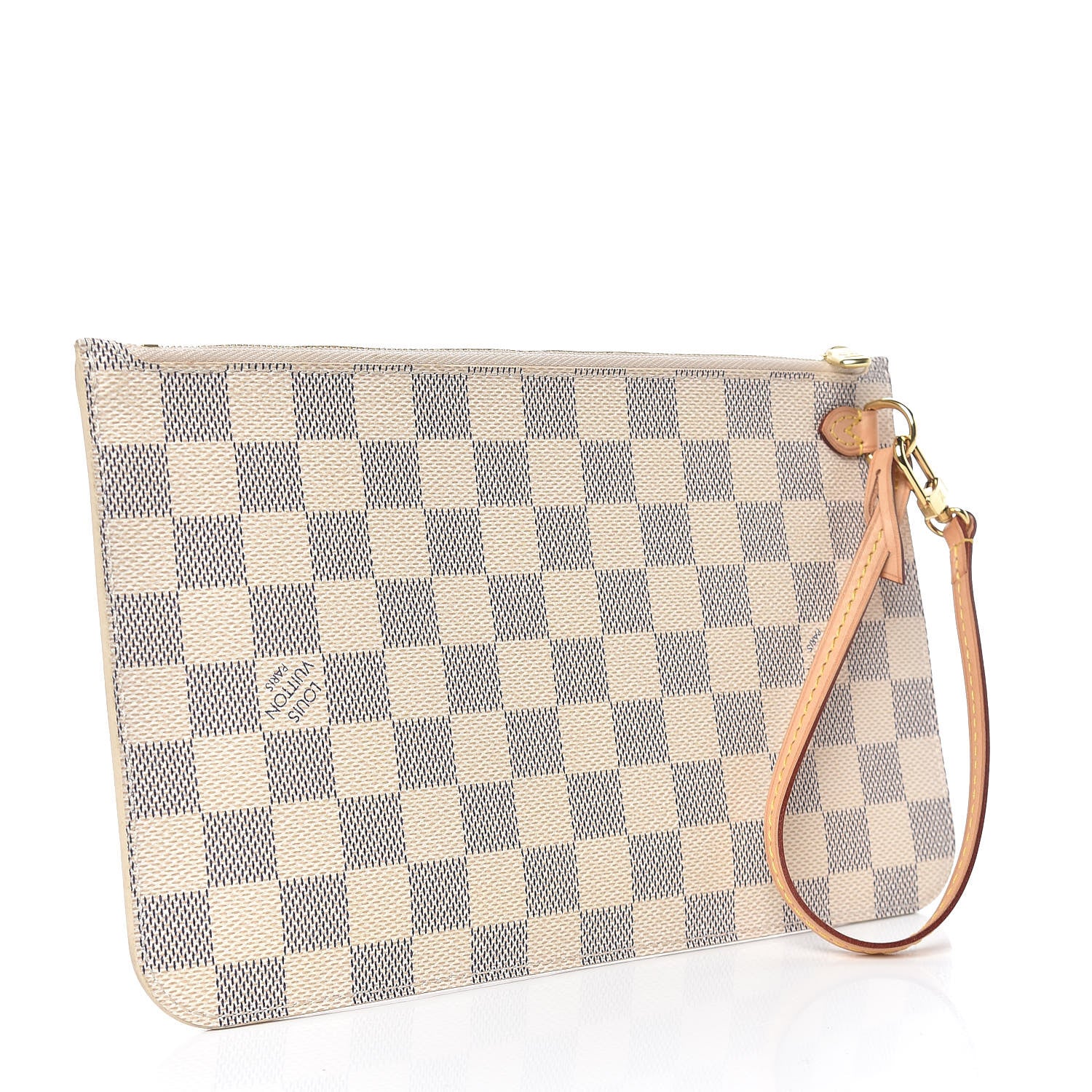 Louis Vuitton Damier Azur Neverfull MM GM Pochette 3 of 9