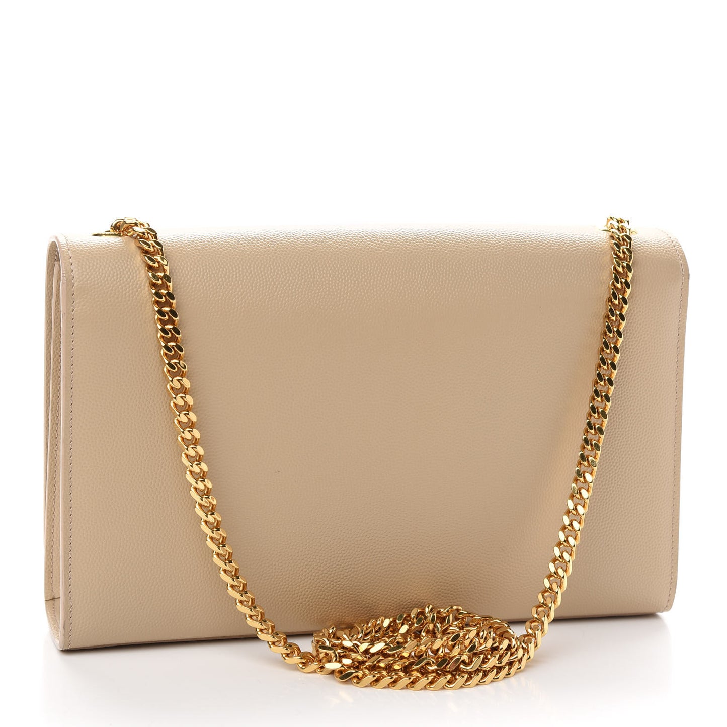 Grain De Poudre Medium Monogram Kate Satchel Dark Beige