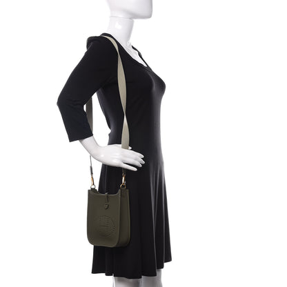 Hermes Taurillon Maurice Amazone Evelyne TPM Vert Olive Sauge 2 of 11