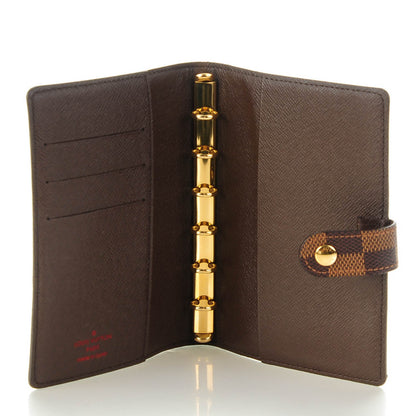 Louis Vuitton Damier Ebene Small Ring Agenda Cover 5 of 7