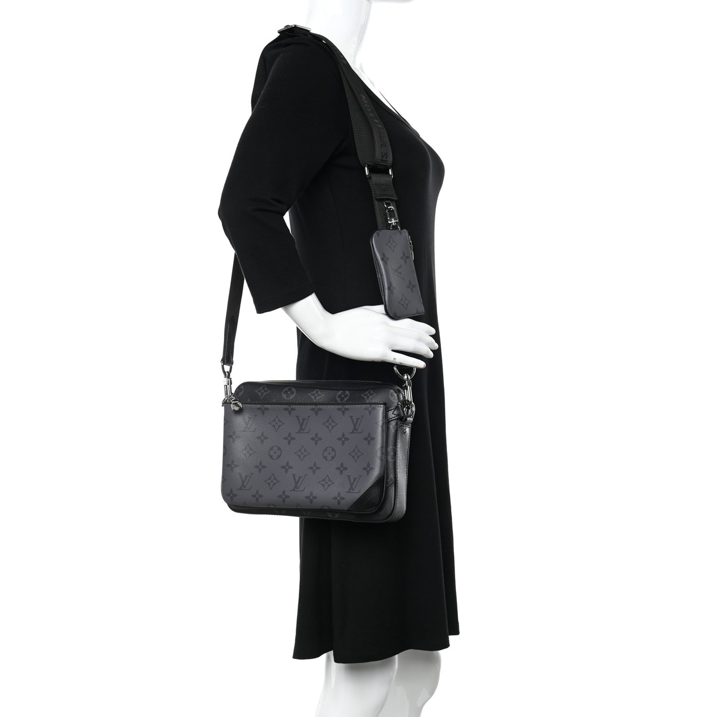 Reverse Monogram Eclipse Trio Messenger