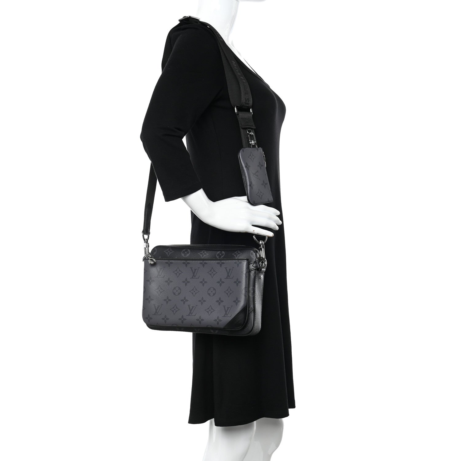 Louis Vuitton Reverse Monogram Eclipse Trio Messenger 2 of 10